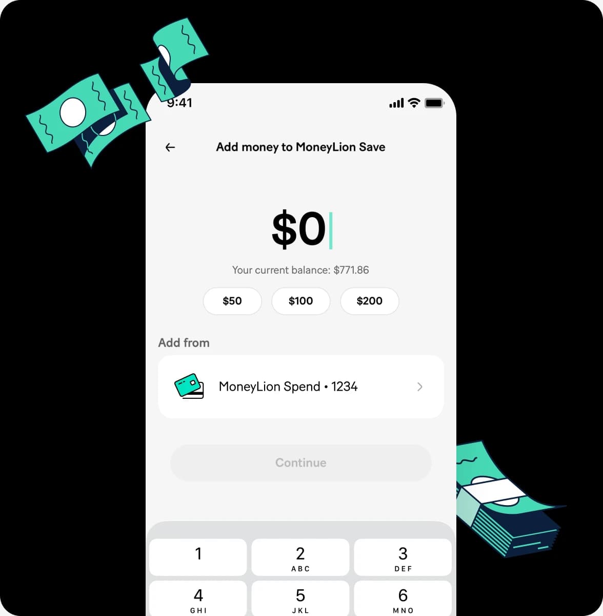 Add funds