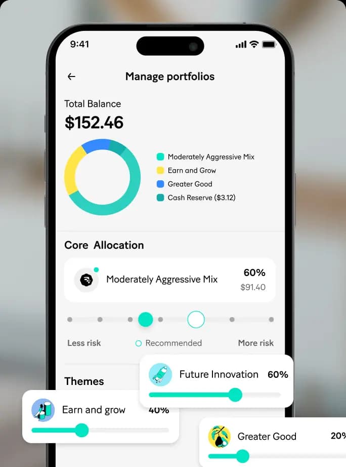 Simple, Smart Investing with Managed Portfolios and Daily Insights
